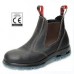 USBOK   Safety Boot - Steel toe capped version of the UBOK in Stout Brown leather – S1 Category CE marked boots