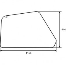 B53753 R/H Side Glass